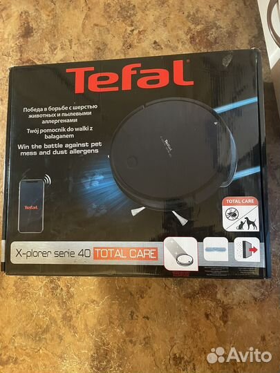 Робот пылесос tefal 40