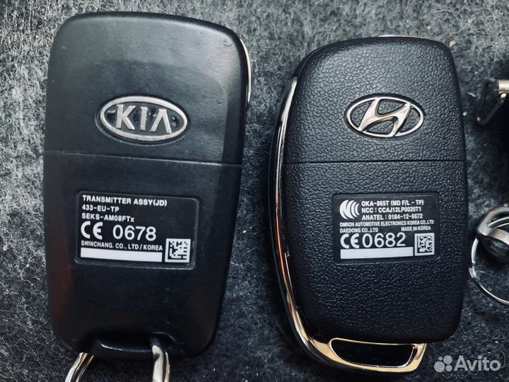 Брелок сигнализации, штатный Kia,Hyundai ключ