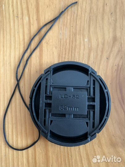 Крышка объектива Nikon 52 Canon 58