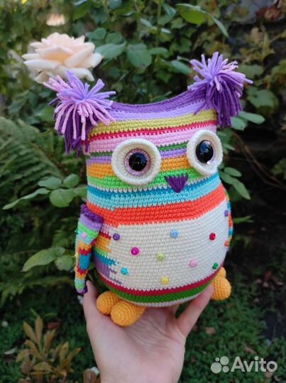 Совушка Сова Вязаная Сова