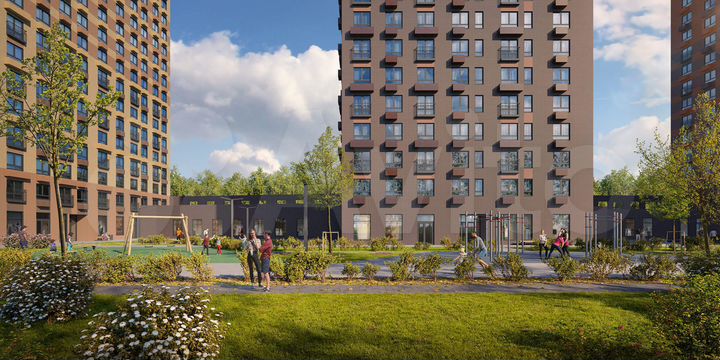 2-к. квартира, 45,6 м², 21/38 эт.