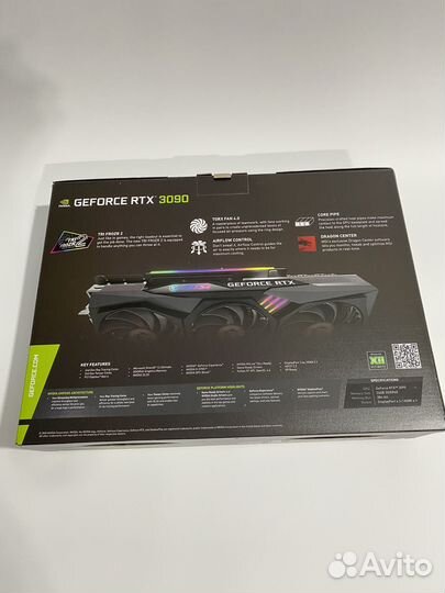 Видеокарта GeForce RTX 3090 gaming trio 24G