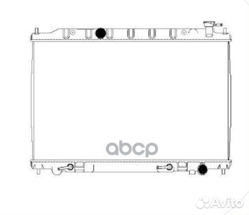Радиатор nissan murano 04-08 33411036 33411036