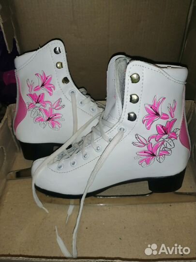 Коньки фигурные детские 32 размер