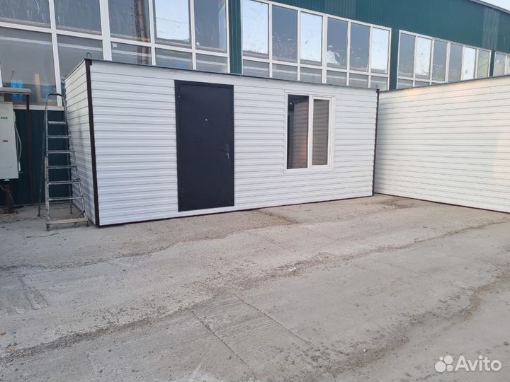 Вагончик бытовка деревянный