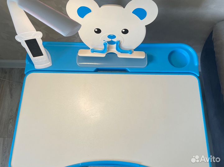 Письменный стол парта и стул evo Mealux с лампой