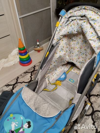 Детские санки коляска