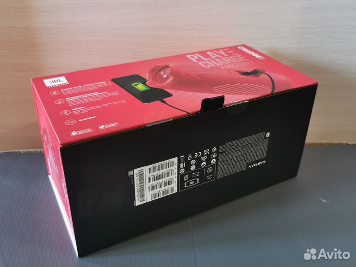 Новая колонка JBL charge 5 Red оригинал