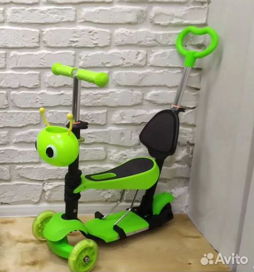 Новый самокат 5в1 с музыкой и подсветкой
