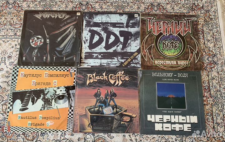 Виниловые пластинки Рок