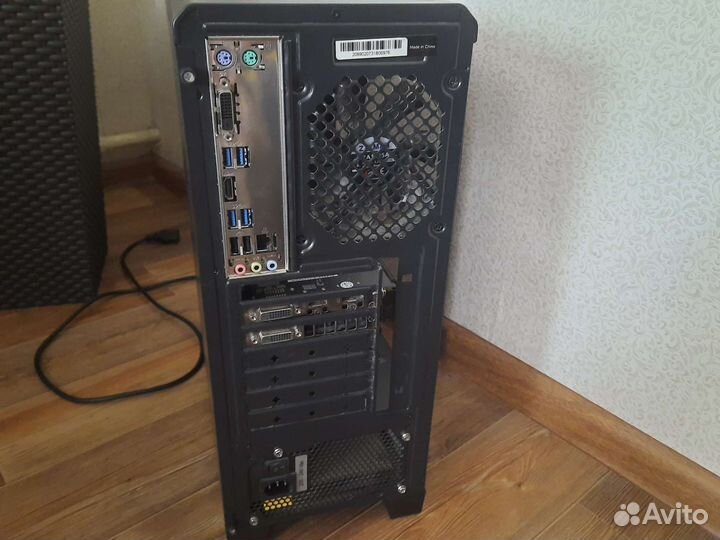 Игровой пк intel/rx 570 4гб