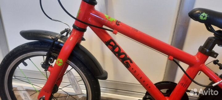 Легкий велосипед Frog 48 красный гарантия