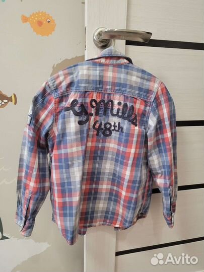 Рубашки на мальчика 122 128
