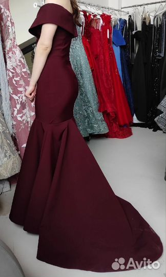 Вечернее платье, Tarik Ediz,рыбка, 42 размер