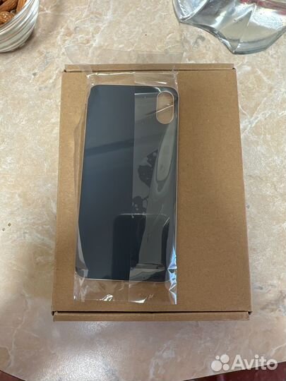 Задняя крышка на iPhone XS Gold