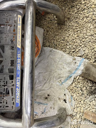 Кенгурятник на chevrolet ниву