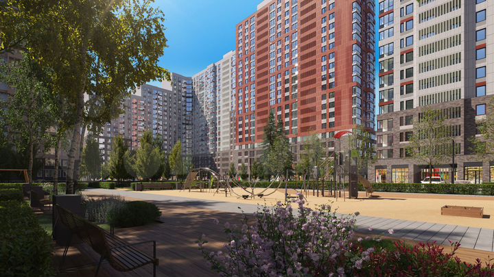 3-к. квартира, 56,3 м², 17/22 эт.