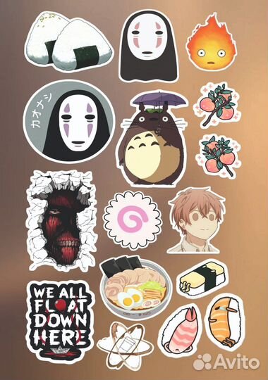 Печать стикеров, наклеек, стикерпаков, бирок