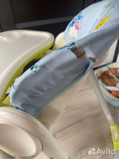 Стульчик для кормления chicco polly