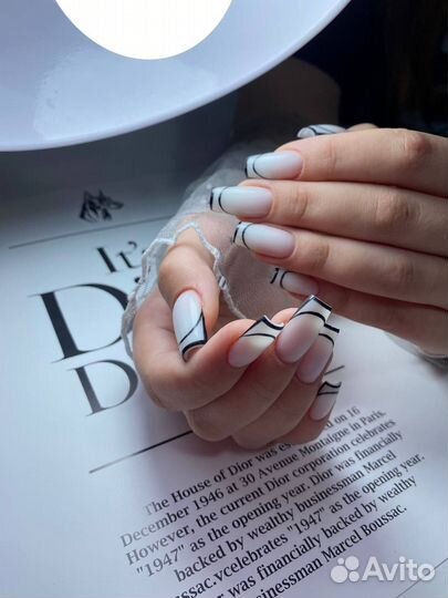 Модель на маникюр бесплатно