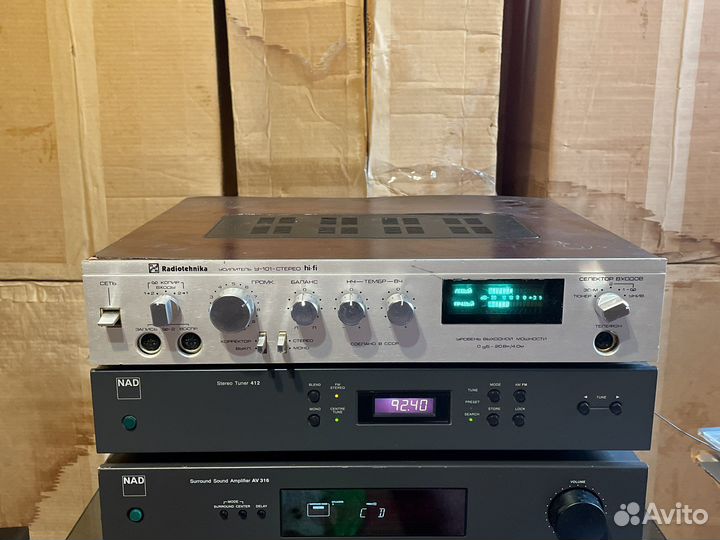 Усилитель Радиотехника У-101