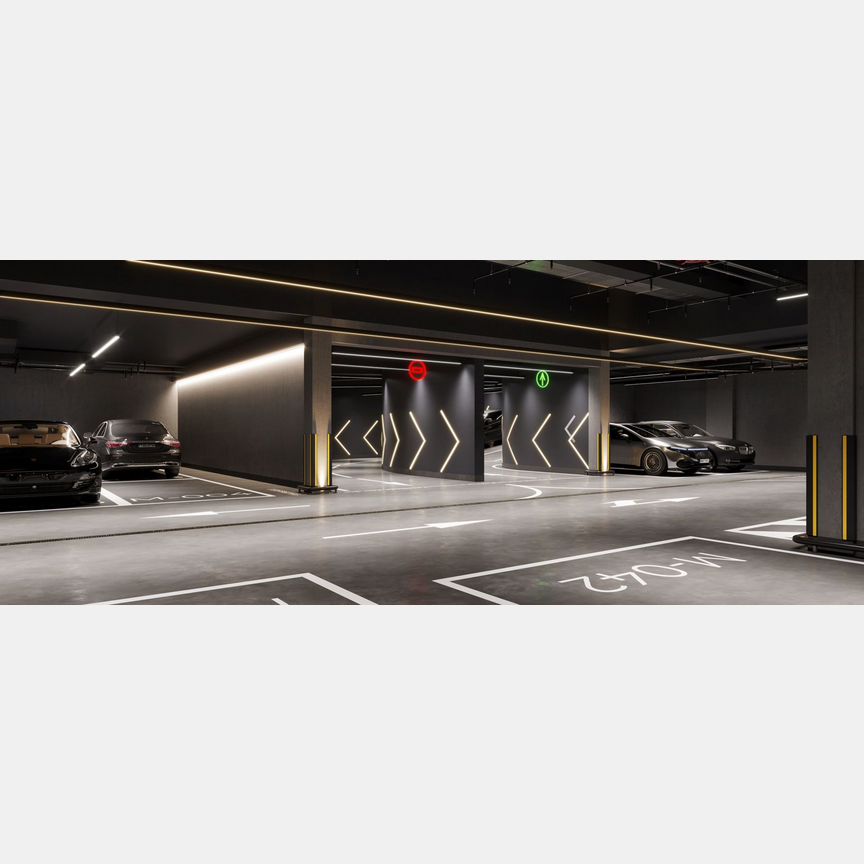 1-к. квартира, 45,1 м², 12/16 эт.