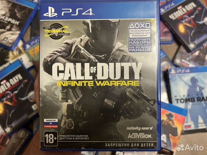 Диск Call of Duty Infinite Warfare PS4