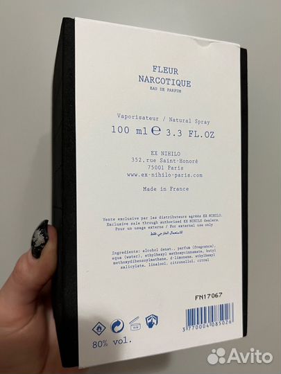 Духи Fleur Narcotique Ex Nihilo 100мл