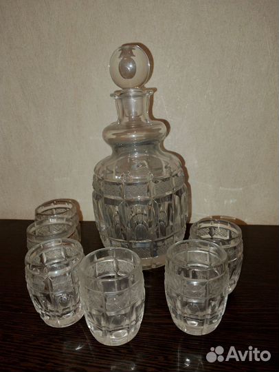 Штофы и графины СССР