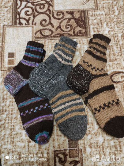 Носки вязаные ручной работы