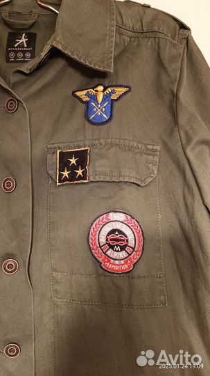 Рубашка женская милитари