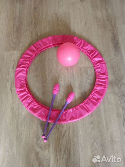 Обруч, булавы, мяч