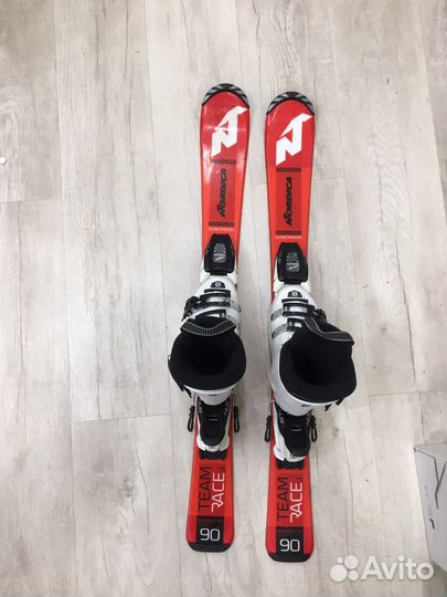 Детские горные лыжи+ ботинки