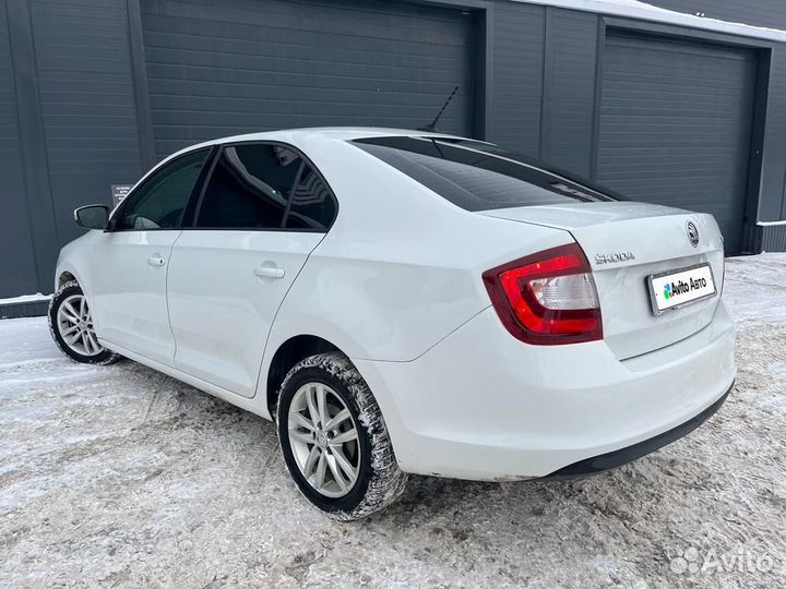 Skoda Rapid 1.6 МТ, 2018, 104 000 км