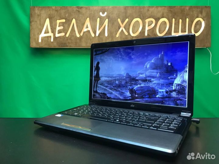 Ноутбук DNS процессор i3/120SSD