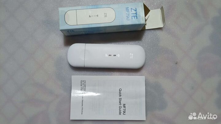 Модем-роутер ZTE mf79ru Wi-Fi,прошитый (imei,ttl)