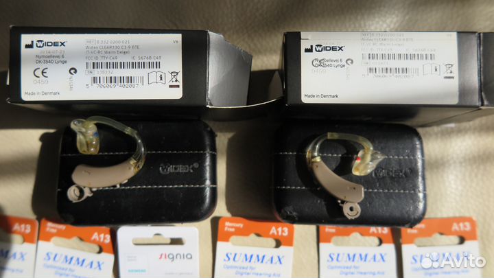 Слуховой аппарат Widex Clear 330 C3-9 BTE 2 шт