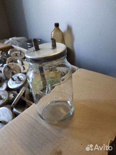 Крышка для сухопарника, и трубка 10 мм