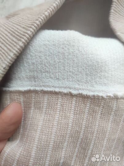 Лосины бежевые лапша 50-52