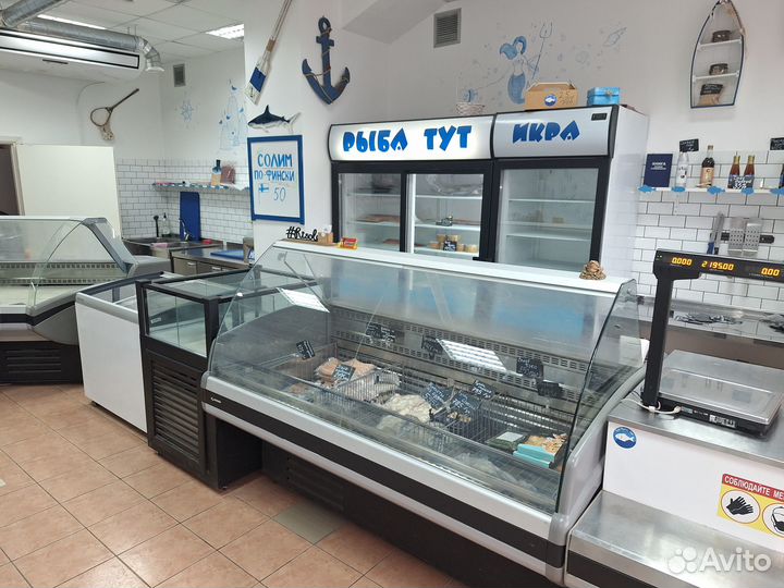 Криспи гамма морозильная витрина
