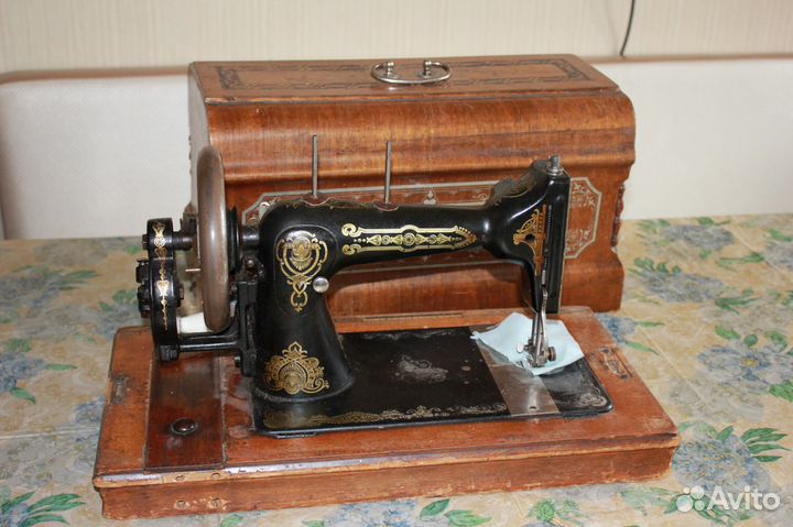 Антикварная швейная машина Winselmann nahmaschine