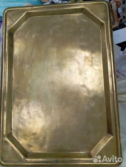 Поднос для самовара старинный