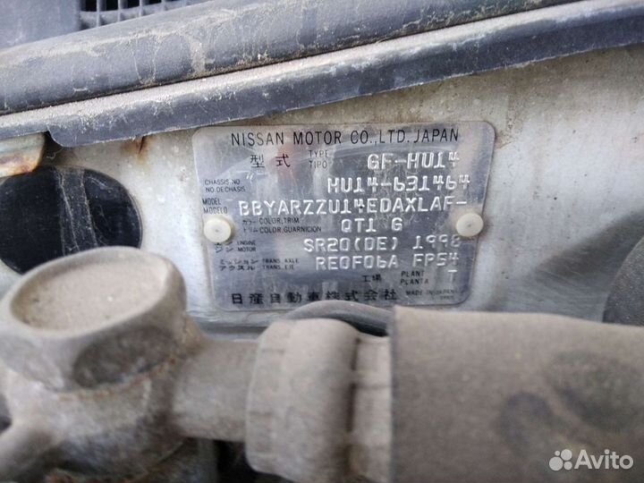 Ниссан Блюберд на разбор, дв. SR 20, АКПП