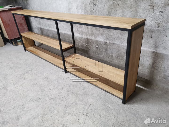 Консоль дубовая