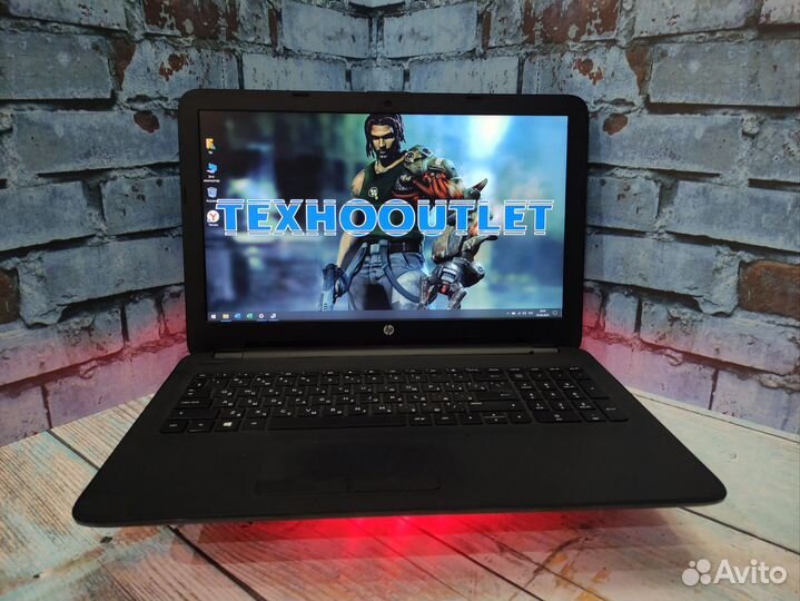 Для дома и работы ноутбук HP 4gb/hdd500gb