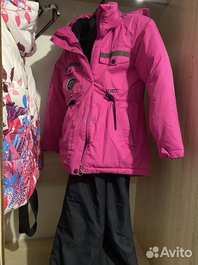 Зимняя куртка с комбинезоном