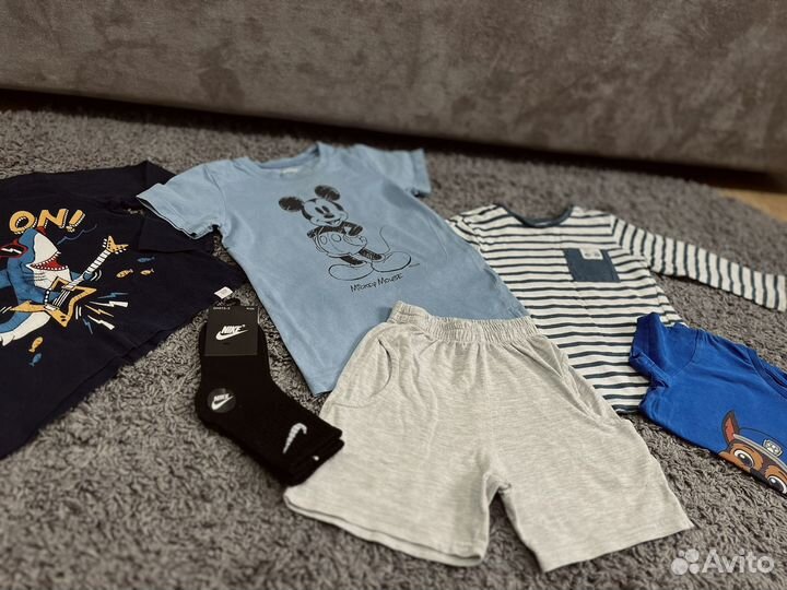 Пакет летних вещей 86 92 zara gap футболки шорты