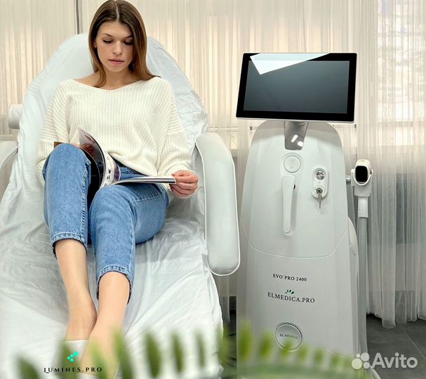 Диодный лазер для эпиляции «Lumines» Макс Ван 1200W