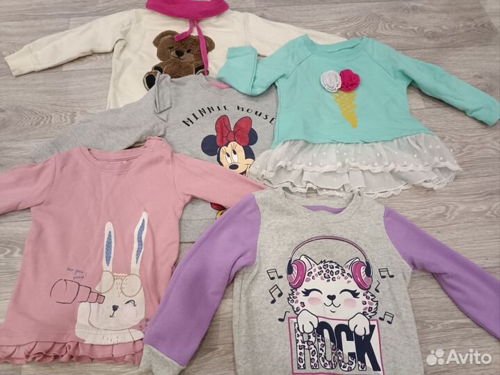 Кофты для девочки пакетом