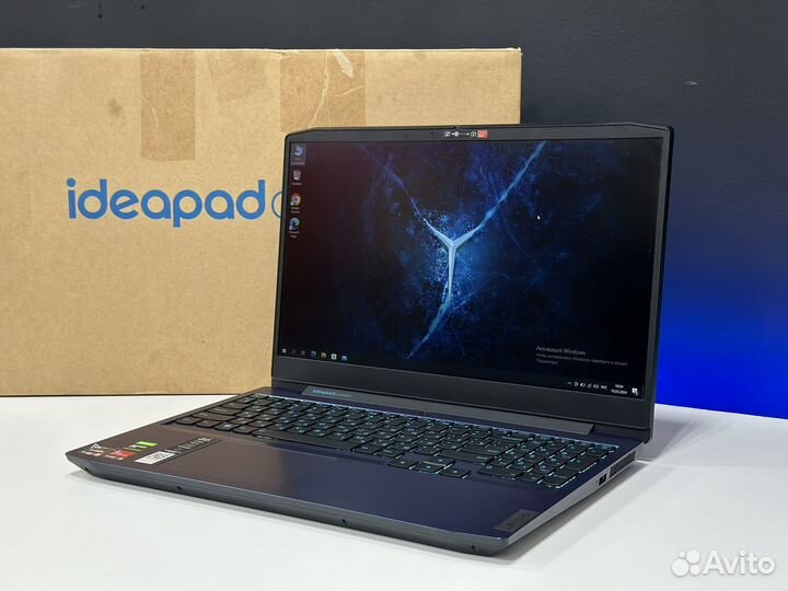 Игровой ноут 120Hz Ryzen 5 4600H 16G озу GTX1650